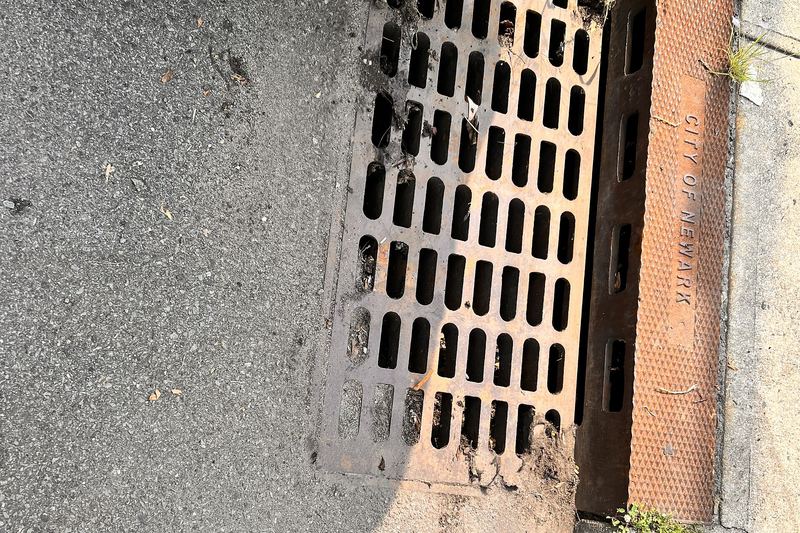 This is After Cleaning The Drain in Newark